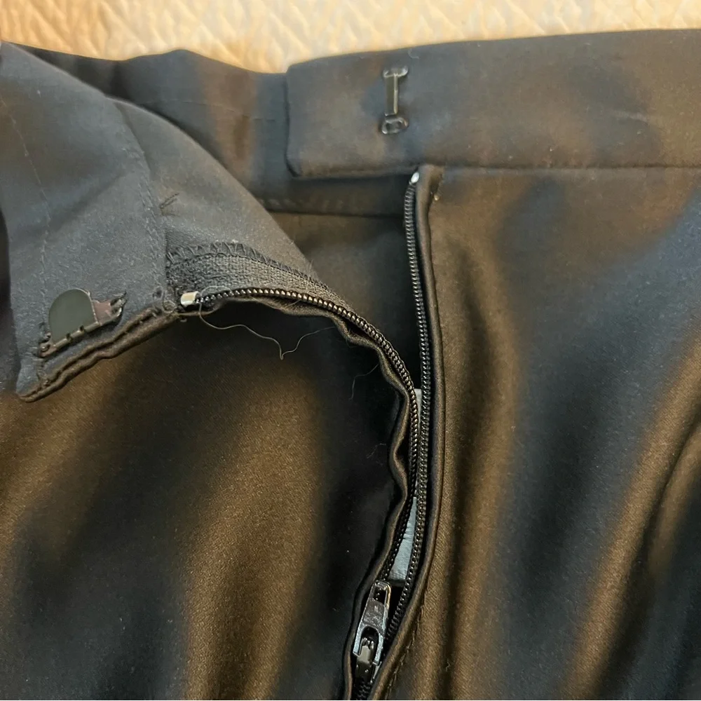 NEIMAN MARCUS Satin Maxi Evening Skirt Petite
